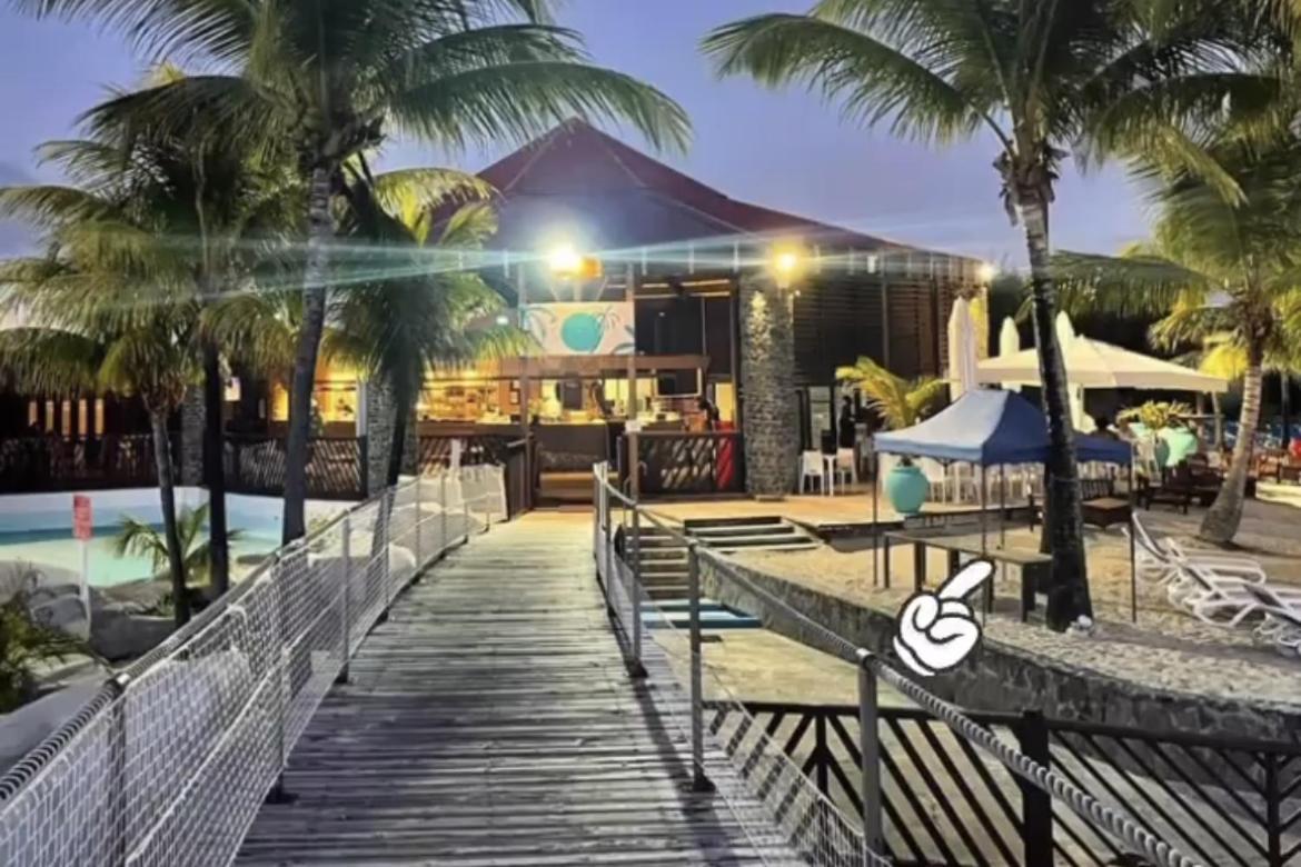 Studio Tahiti Vue Mer Saint-Francois  Esterno foto